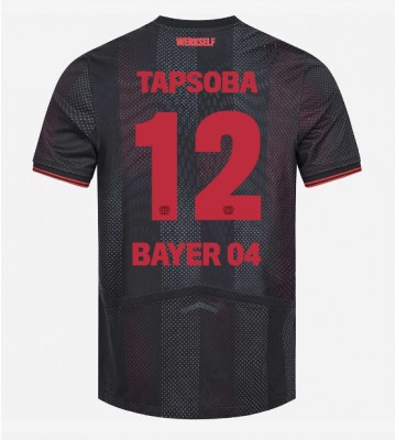 Bayer Leverkusen Edmond Tapsoba #12 Hjemmebanetrøje 2025-26 Kortærmet